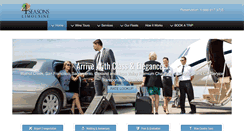 Desktop Screenshot of 4-seasonslimos.com