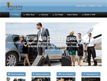 Tablet Screenshot of 4-seasonslimos.com